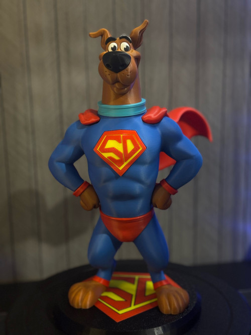 SuperDoo Scooby Doo Süperman Temalı Aksiyon Hediyelik Figür