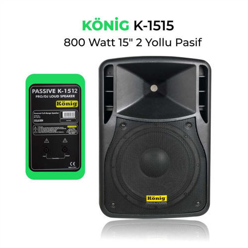 K-1515 15'' 800W PASİF KABİN