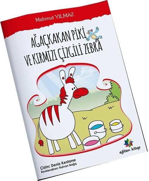 Ağaçkakan Piki ve Kırmızı Çizgili Zebra