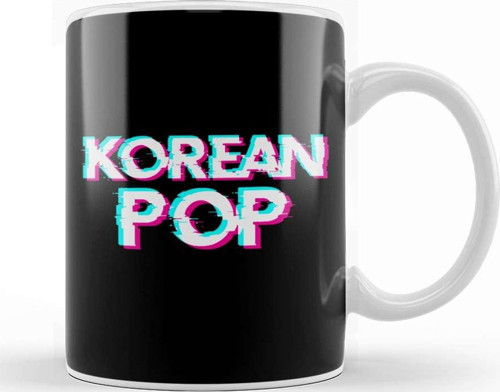 Korean Pop Merchandise K Pop Kupa Bardak Porselen