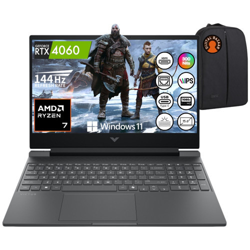 Victus 15 Ryzen 7 8845HS RTX4060 16GB Ram 1tb SSD 15.6" Fhd IPS 144Hz W11 Taşınabilir Bilgisayar