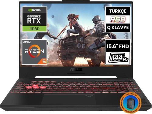 TUF Gaming A15 FA507NV-LP103A3 Ryzen5 7535HS 32GB 512SSD RTX4060 15.6" FullHD FreeDOS Taşınabilir Bilgisayar-CNT004