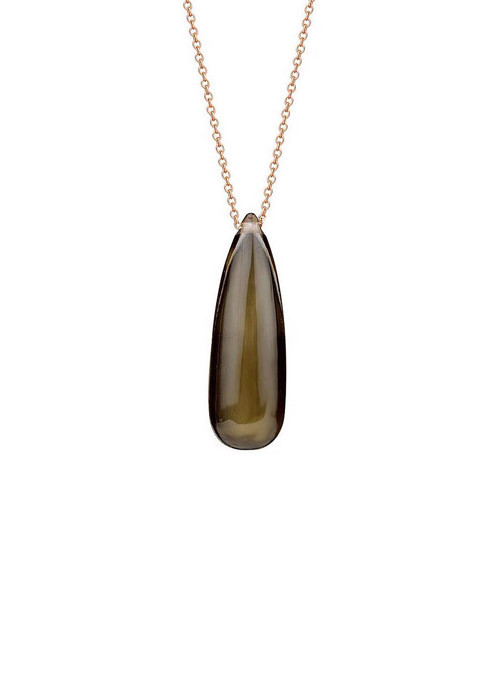 11.85 Karat Smoky Damla Kolye PN1794-15