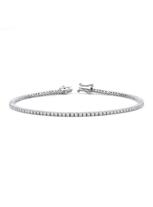 1.41ct (G-H vs) Karat Pırlanta Suyolu Bileklik