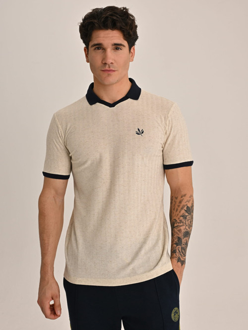 ERKEK TREND NAKIŞ PALAMUTLU POLO