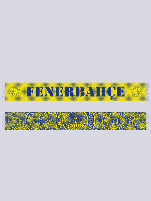 UNISEX SARI LACİVERT FENERBAHÇE DESEN