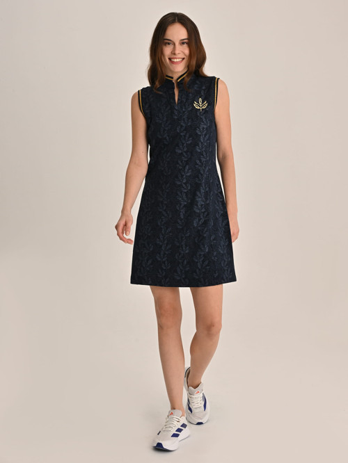 KADIN TREND PALAMUT PATTERN ELBİSE