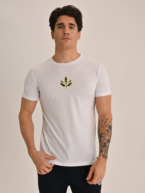 ERKEK TRIBUN SPİRAL PALAMUTLU TSHIRT