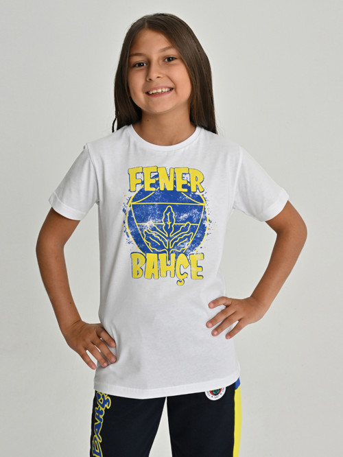 ÇOCUK TRIBUN SARI LACİVERT FB TSHIRT