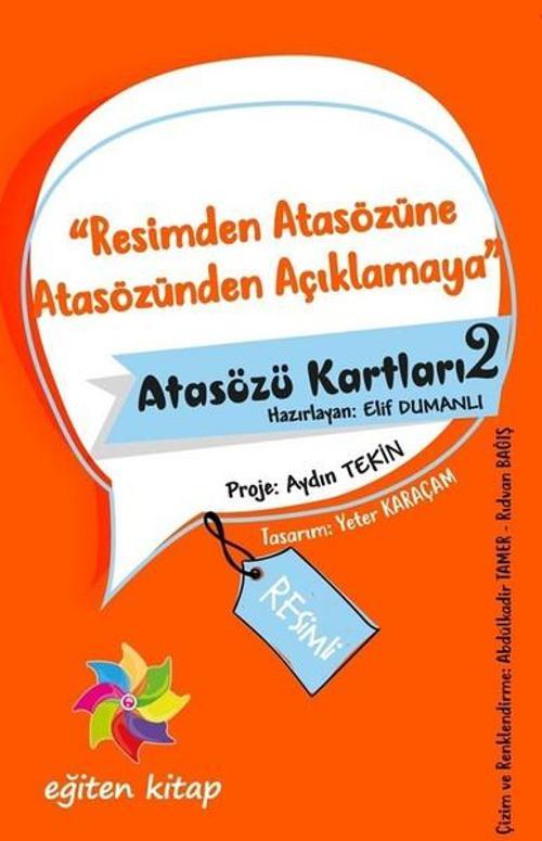 Eğiten Kitap Atasözü Kartları 2