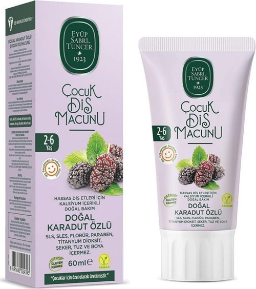 E.S.T. DIS MAC.60 ML.COCUK KARADUT OZLU 2-6 YAS (12'li)