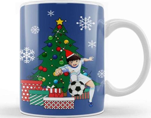 Captain Tsubasa Oozora Around The Christmas Tree Kupa Bardak Porselen