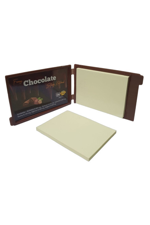 Chocolate Sticky Notebook