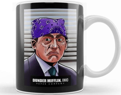 Michael Scott Dunder Mifflin Kupa Bardak Porselen