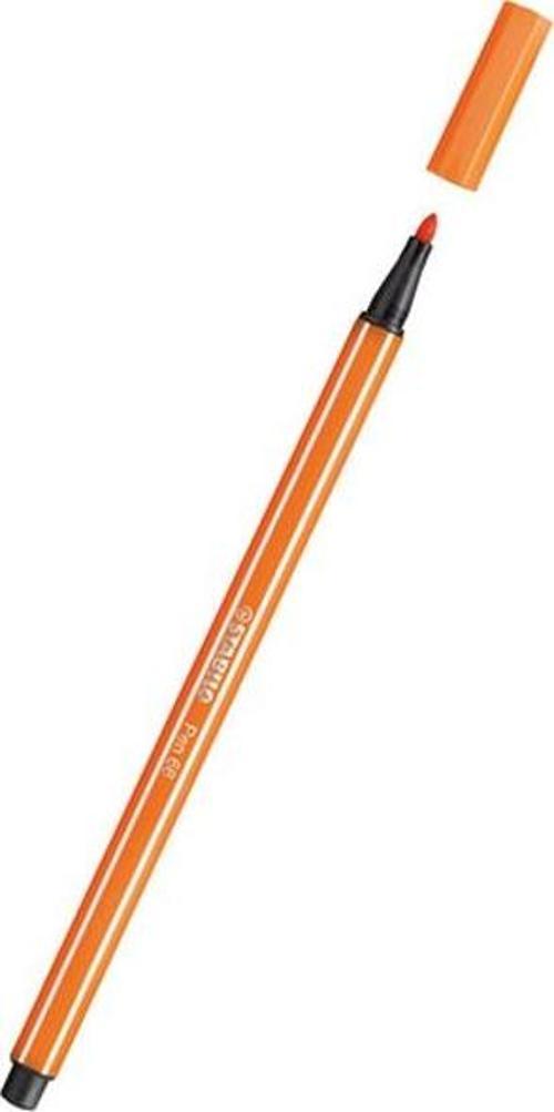 Pen 68 Fineliner Açık Alev Kırmızısı Kalem