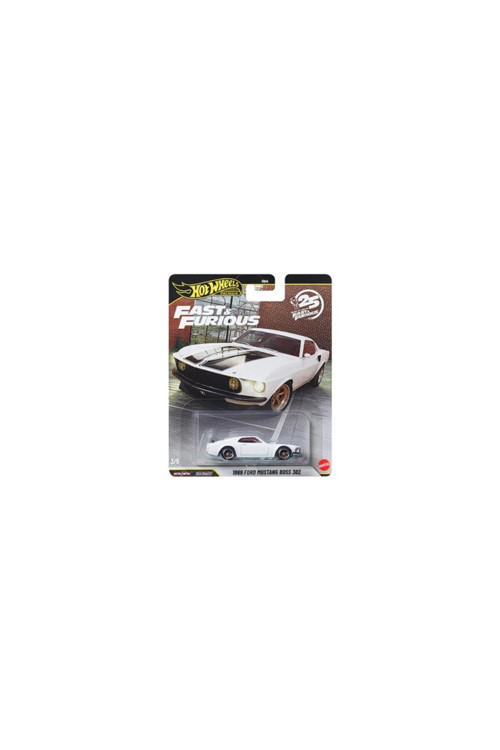 Premium Fast & Furious 25.YIL 1969 Ford Mustang Boss 302 HNW46 JHW72 LA10