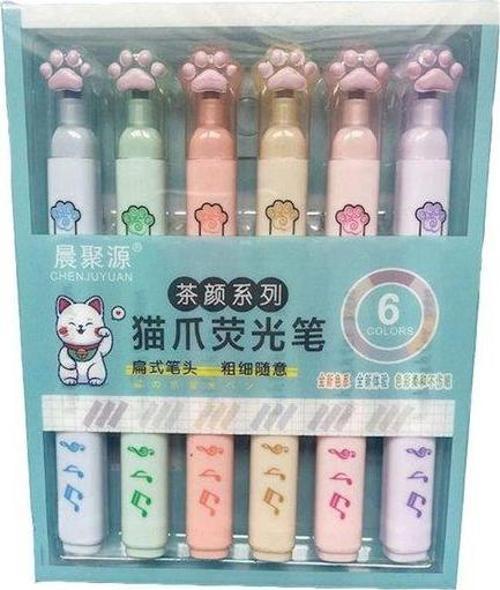 Fosforlu Metalik Pati 6'lı set