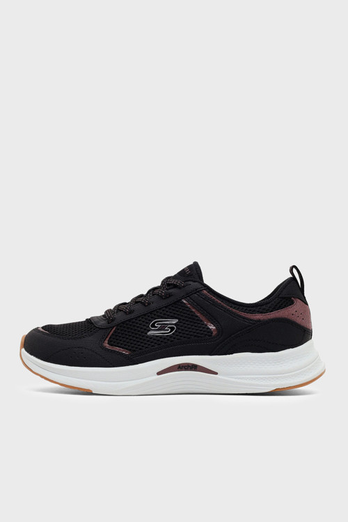 Arch Fit Vista 2.0 Logolu Sneaker Bayan Ayakkabı 104768 BKW SİYAH-BEYAZ