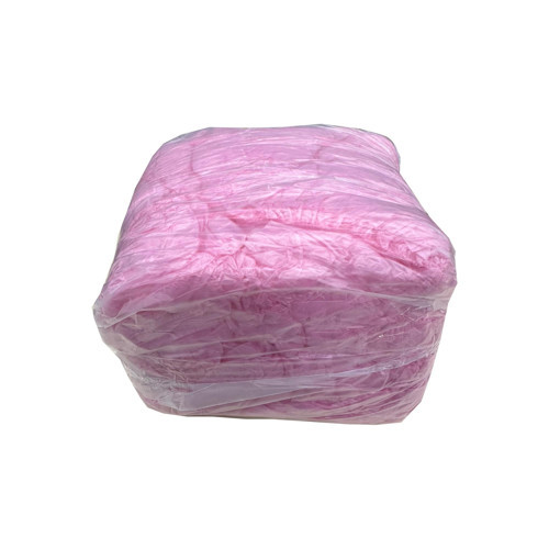 Tek Kullanımlık İnce Galoş - Pembe - 400 Gr. - Ort. 500 Adetlik 3 Paket