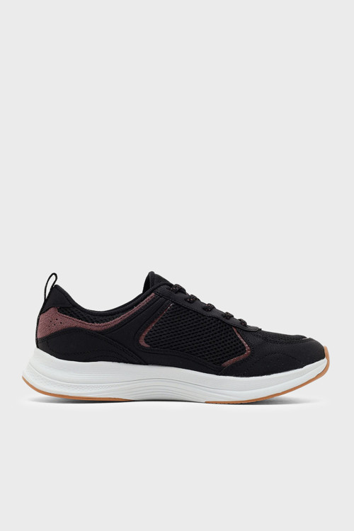 Arch Fit Vista 2.0 Logolu Sneaker Bayan Ayakkabı 104768 BKW SİYAH-BEYAZ