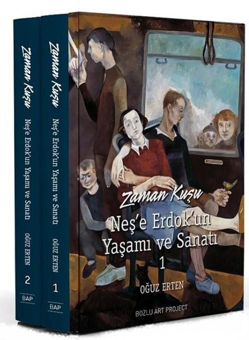 Zaman Kuşu Neşe Erdokun Yaşamı ve Sanatı Seti-2 Cilt Takım Kutulu