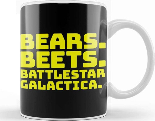 Bears Beets Battlestar Galactica 01 Kupa Bardak Porselen
