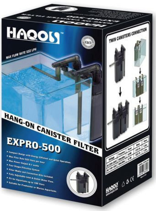 Expro-500 Askı Dış Filtre 510Lt/Saat