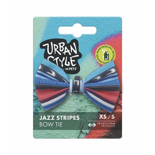 Urban Style Jazz Stripes Kedi Papyonu XS-S