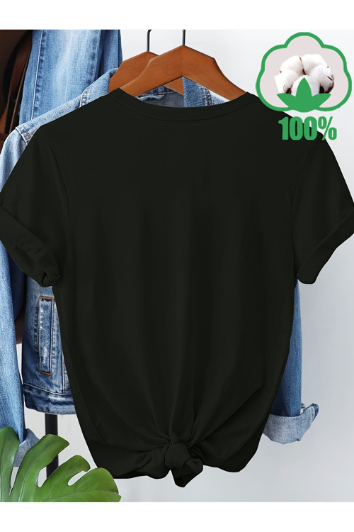 Unisex Oversize Tişört Kalp Çizimi Desenli
