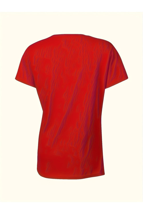 Unisex Oversize Tişört Love Yazılı Çiçek Desenli