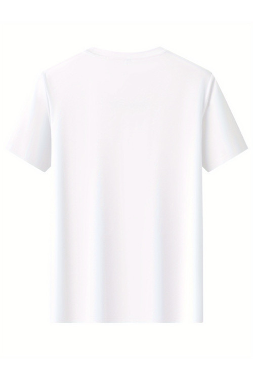 Unisex Oversize Tişört Minimal Çizgi Baskılı