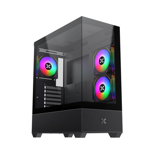 XIGMATEK ALPHARD SİYAH ODIN II 3x12cm RGB FANLI 750W 80PLUS E-ATX KASA