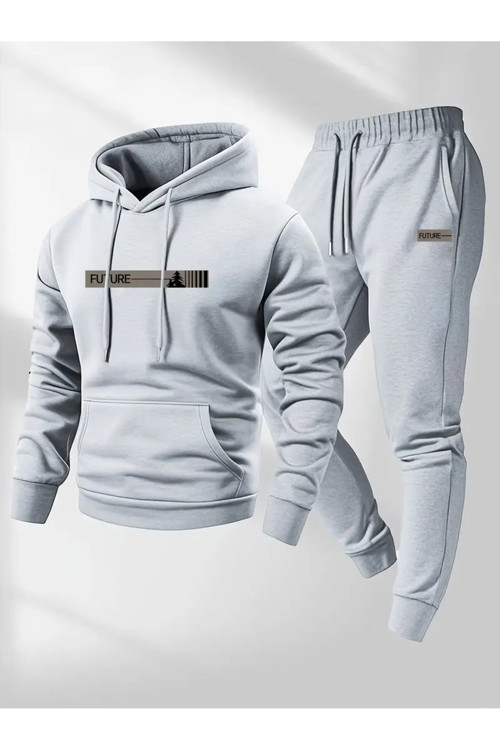 Unisex Oversize Future Hoodie & Jogger Eşofman Altı Takımı