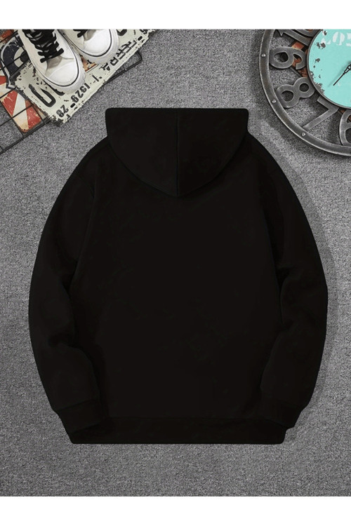 Unisex Oversize Kapüşonlu Sweatshirt Grateful Yazılı