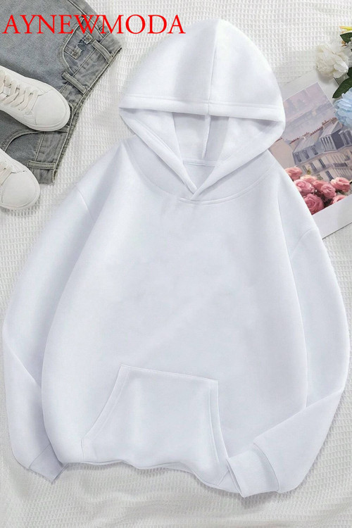 Bisiklet Yaka Unisex Oversize Sweatshirt