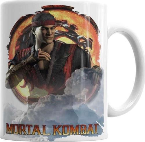 Mortal Kombat Lıu Kang Game Kupa Bardak Porselen