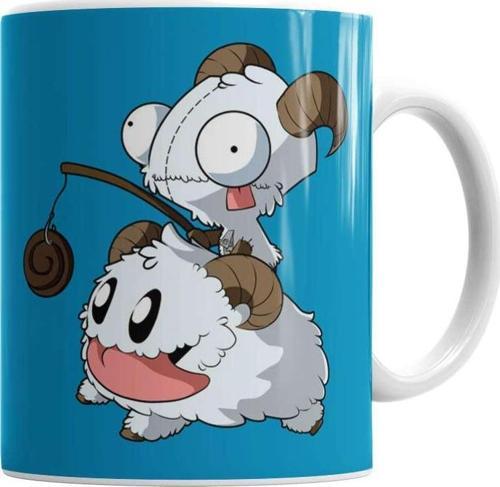 League Of Legends Feed Poro Kupa Bardak Porselen