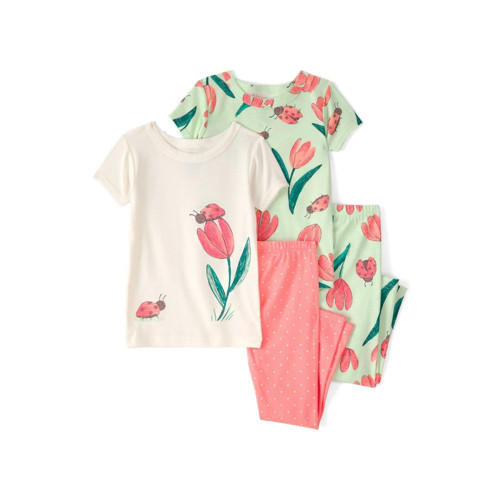 Küçük Kız Çocuk Pijama Set 2U595710