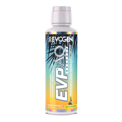 EVP-AQ Liquid Glycerol Muscle Volumizer PreWorkout for Pumps Vascularity Hydration 473 ml