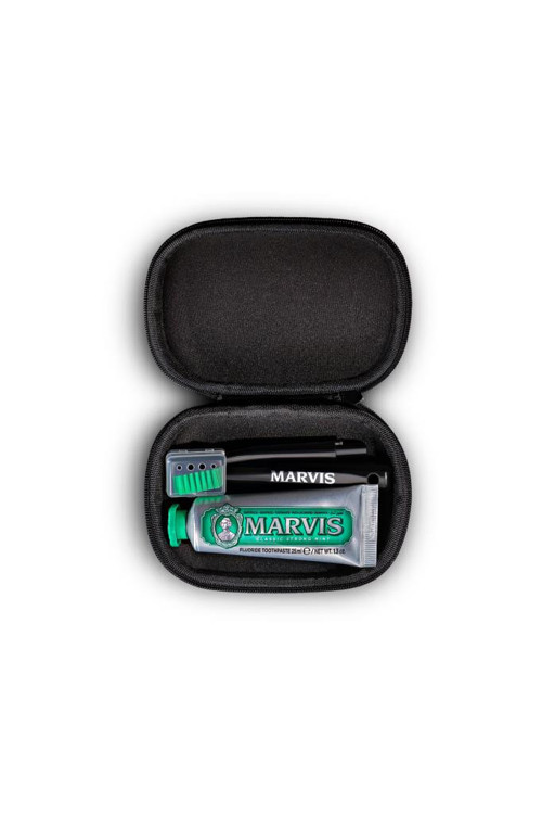 Classic Strong Mint 25 ml Diş Macunu+Diş Fırçası Seyahat Seti