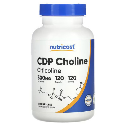 CDP Choline Citicoline 300 mg 120 Capsules