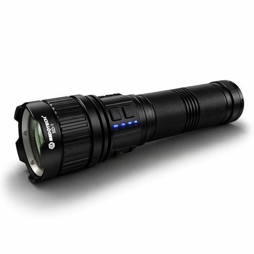Bedotech Bd-3 30W Tg Led Alüminyum Alaşımlı Zoomlu Type-C Analog Pil Göstergeli Şarjlı El Feneri