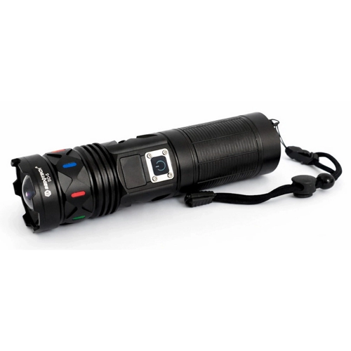 Bedotech Bd-5 30W Tg Led Alüminyum Alaşımlı Zoomlu Type-C Dijital Göstergeli Şarjlı El Feneri