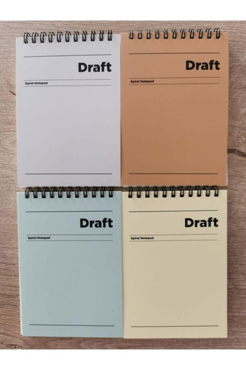 Hafif Kağıt Karton Kapak Draft A6 60 Yp.Çiz. 140551-99