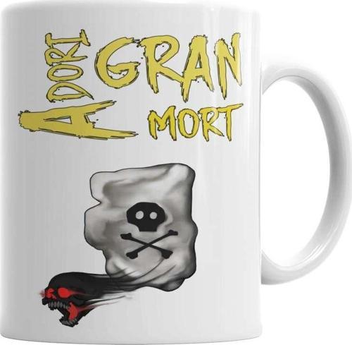 Sudden Death Rune Adori Gran Mort Kupa Bardak Porselen