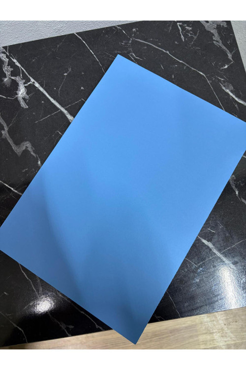 1. Kalite ( 100 Adet ) Mavi Renk A4 Kağıdı, Renkli A4 Kağıdı, Fon Kağıdı, Renkli Fotokopi Kağıdı