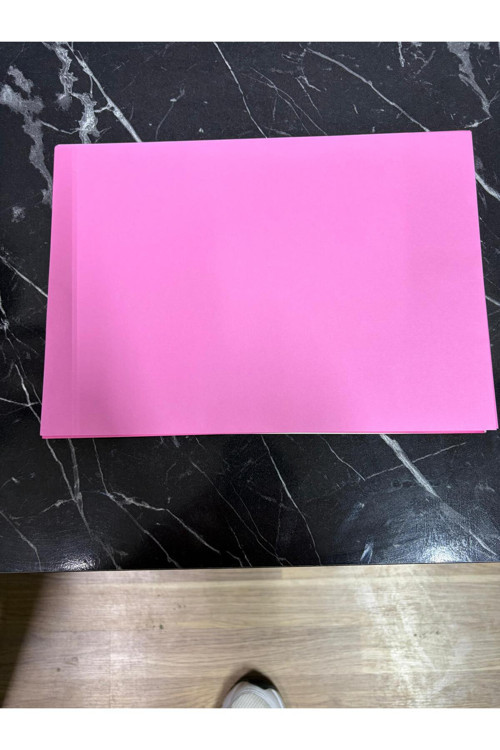 1. Kalite ( 50 Adet ) Pembe Renk A4 Kağıdı, Renkli A4 Kağıdı, Fon Kağıdı, Renkli Fotokopi Kağıdı