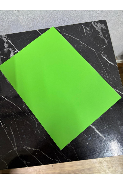 1. Kalite ( 50 Adet ) Yeşil Renk A4 Kağıdı, Renkli A4 Kağıdı, Fon Kağıdı, Renkli Fotokopi Kağıdı