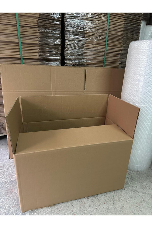 Kutu Koli Büyük Boy 70X40X40 7Li Adet, Aybaş Ambalaj Taşıma Kolisi