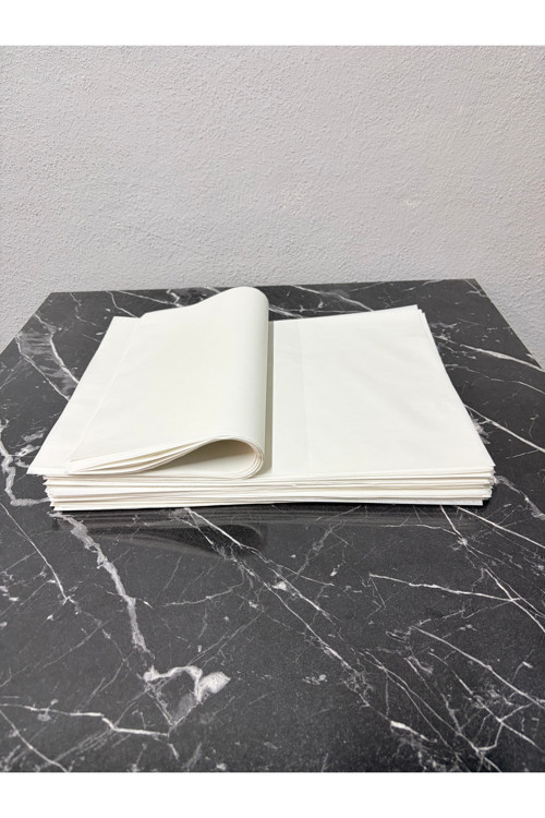 40X30 Cm ( 50 Adet ) Pişirme Kağıdı,Yağlı Kağıt,Hazır Kesilmiş Pişirme Kağıdı,Yanmaz Yağlı Kağıt,